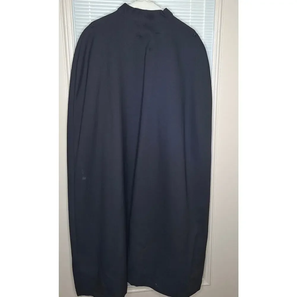 Knights of Columbus Ceremonial Cape Formal Regalia Black Cloak